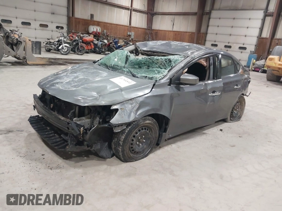 2017 Nissan Sentra S with VIN 3N1AB7AP9HY305682, listed as a IAAI auction lot 41764532 with 116,222 mi miles. Bid and sale history available at carsss.com. Image 18.