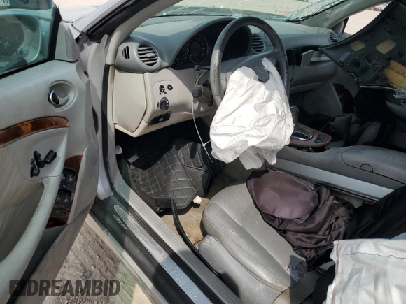 2005 Mercedes-Benz CLK 500 with VIN WDBTK75G15T034331, listed as a Copart auction lot 72636504 with Not Provided miles and Salvage Title. Bid and sale history available at DreamBid. Image 8.