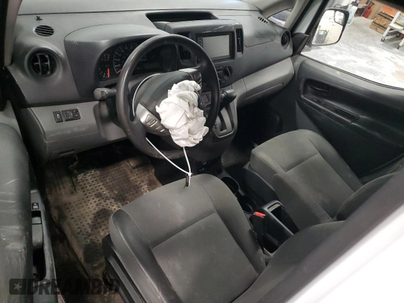 2021 Nissan NV200 S with VIN 3N6CM0KN2MK708904, listed as a Copart auction lot 45185975 with 67,639 mi miles and Salvage title. Bid and sale history available at DreamBid. Image 8.