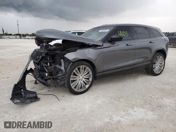 2019 Land Rover Range Rover Velar R-Dynamic SE with VIN SALYL2EXXKA779134, listed as a Copart auction lot 54042463 with 60,005 mi miles. Bid and sale history available at carsss.com. Image 1.