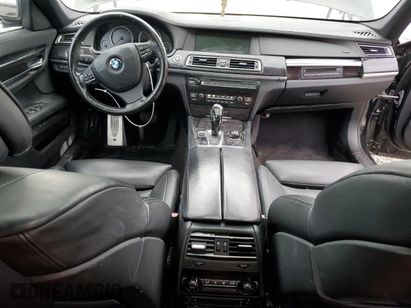 2011 BMW 7 Series 750Li with VIN WBAKB8C51BCY64787, listed as a Copart auction lot 47836285 with 137,444 mi miles and Non Repairable. Bid and sale history available at carsss.com. Image 8.