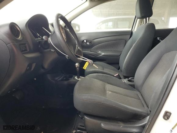 2015 Nissan Versa SV with VIN 3N1CN7AP5FL898483, listed as a Copart auction lot 53100565 with 173,488 mi miles and Salvage Title. Bid and sale history available at carsss.com. Image 7.