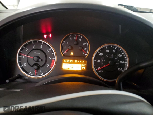 2008 Nissan Titan XE with VIN 1N6BA06C88N303076, listed as a Copart auction lot 59572905 with 163,830 mi miles and Salvage title. Bid and sale history available at DreamBid. Image 9.