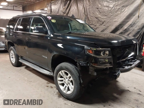 2017 Chevrolet Tahoe LT with VIN 1GNSKBKC4HR231701, listed as a IAAI auction lot 41201223 with 80,045 mi miles and . Bid and sale history available at DreamBid. Image 1.