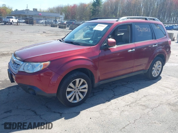 2013 Subaru Forester 2.5X Premium with VIN JF2SHADC6DH443287, listed as a IAAI auction lot 42099517 with 144,511 mi miles. Bid and sale history available at carsss.com. Image 2.