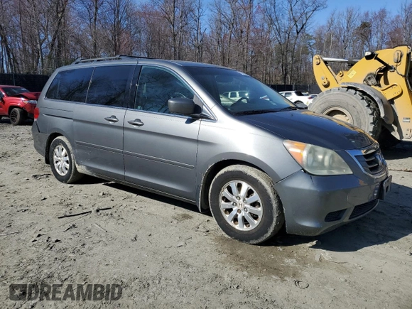 2008 Honda Odyssey EX-L with VIN 5FNRL38788B093574, listed as a Copart auction lot 49868045 with 143,928 mi miles and Salvage Title. Bid and sale history available at carsss.com. Image 4.