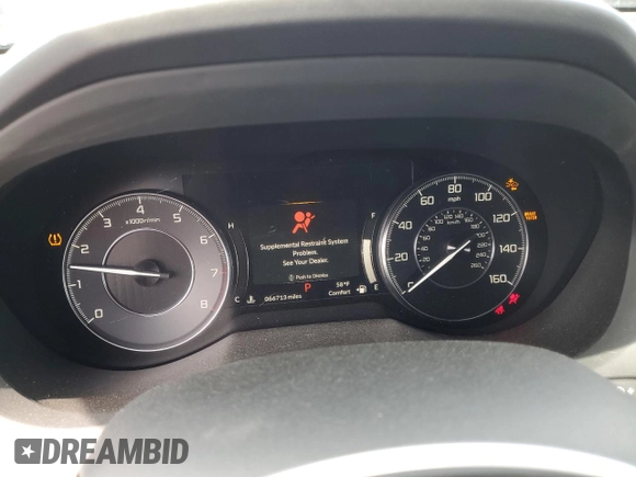 2019 Acura RDX Technology with VIN 5J8TC1H53KL008512, listed as a Copart auction lot 47079525 with 66,713 mi miles and Salvage title. Bid and sale history available at DreamBid. Image 9.