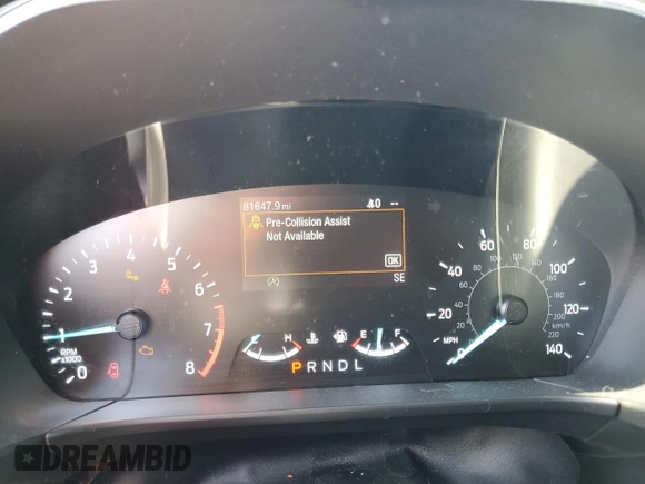 2021 Ford Escape S with VIN 1FMCU9F67MUA90792, listed as a Copart auction lot 53355865 with 81,647 mi miles and Salvage title. Bid and sale history available at DreamBid. Image 9.