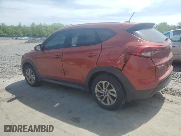2016 Hyundai Tucson SE z VIN KM8J3CA41GU215612, wystawiony jako Copart lot #56111365 z przebiegiem 139 122 mil mil oraz Szkoda całkowita • Salvage title. Historia ofert i sprzedaży dostępna na DreamBid. Obrazek 2.
