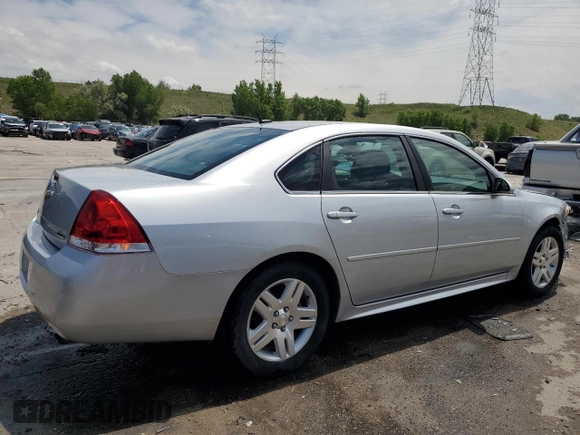 2014 Chevrolet Impala LT with VIN 2G1WB5E38E1124073, listed as a Copart auction lot 59691855 with 169,875 mi miles and Salvage title. Bid and sale history available at DreamBid. Image 3.