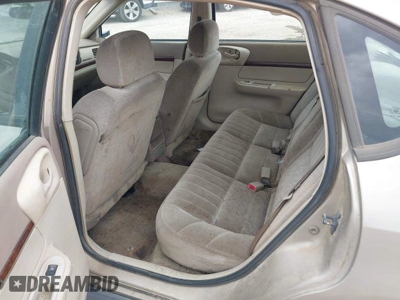 2002 Chevrolet Impala z VIN 2G1WF55E829112959, wystawiony jako IAAI lot #42874334 z przebiegiem 238 416 mil mil oraz . Historia ofert i sprzedaży dostępna na DreamBid. Obrazek 8.
