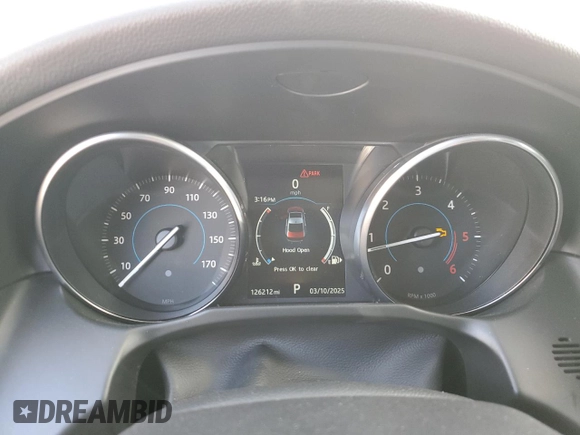 2017 Jaguar XF with VIN SAJBR4BN3HCY32314, listed as a Copart auction lot 48234065 with 126,212 mi miles and Salvage Title. Bid and sale history available at DreamBid. Image 9.