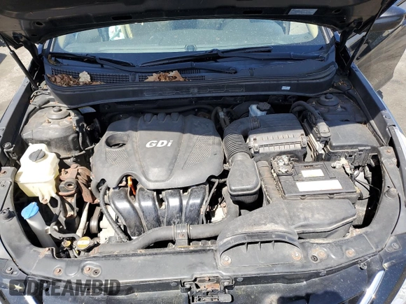 2011 Hyundai Sonata GLS with VIN 5NPEB4AC4BH212566, listed as a Copart auction lot 55483815 with 126,249 mi miles and Salvage Title. Bid and sale history available at DreamBid. Image 11.