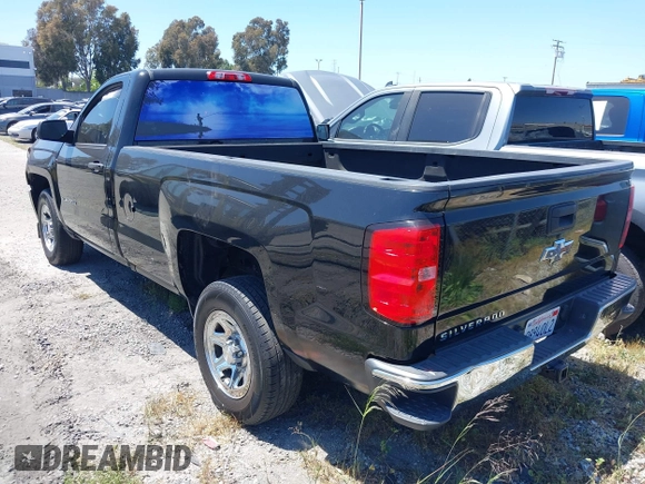 2018 Chevrolet Silverado 1500 Work Truck with VIN 1GCNCNEC0JZ121928, listed as a IAAI auction lot 42123760 with 54,846 mi miles and . Bid and sale history available at DreamBid. Image 3.