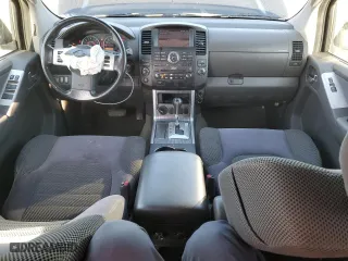 2008 Nissan Pathfinder S with VIN 5N1AR18U58C643909, listed as a Copart auction lot 47435565 with 210,390 mi miles and Salvage Title. Bid and sale history available at carsss.com. Image 8.