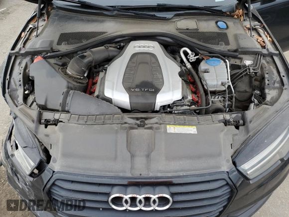 2016 Audi A7 3.0 Premium Plus with VIN WAUWGAFC7GN187793, listed as a Copart auction lot 42739954 with 75,536 mi miles. Bid and sale history available at carsss.com. Image 12.