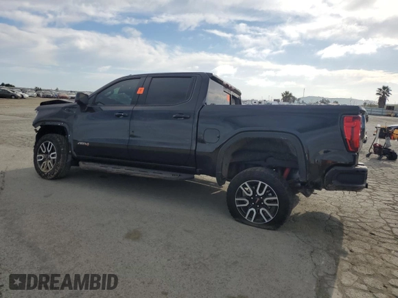 2024 GMC Sierra 1500 AT4 with VIN 3GTUUEEL0RG284440, listed as a Copart auction lot 52765005 with Not provided miles and Salvage title. Bid and sale history available at DreamBid. Image 2.