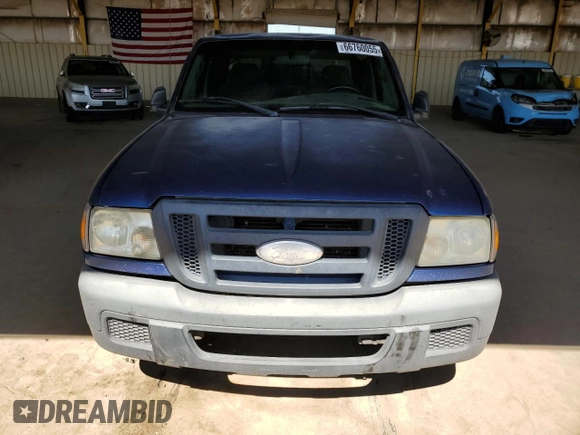 2007 Ford Ranger XL with VIN 1FTYR14D27PA25429, listed as a Copart auction lot 66760055 with 188,056 mi miles and Clean title. Bid and sale history available at DreamBid. Image 5.