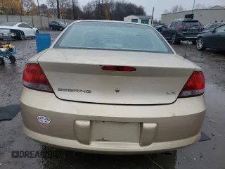 2001 Chrysler Sebring with VIN 1C3EL46U21N529263, listed as a Copart auction lot 82156584 with 57,895 mi miles and Clean Title. Bid and sale history available at DreamBid. Image 6.
