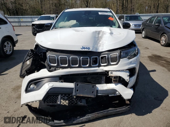 2022 Jeep Compass Latitude Lux с VIN 3C4NJDFB0NT113878, выставлен на аукционе Copart как лот 53637315 с пробегом Не указан миль и Списание • Salvage title. История ставок и продаж доступна на DreamBid. Изображение 5.