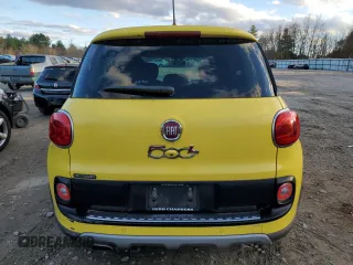 2014 FIAT 500L Trekking with VIN ZFBCFADH2EZ016949, listed as a Copart auction lot 80156724 with 41,827 mi miles and Clean Title. Bid and sale history available at carsss.com. Image 6.