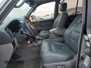 2001 Lexus LX 470 with VIN JTJHT00W913500458, listed as a Copart auction lot 55120465 with 180,384 mi miles and Clean Title. Bid and sale history available at carsss.com. Image 7.
