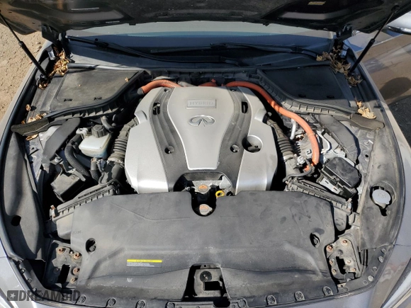 2014 Infiniti Q50 Hybrid Sport with VIN JN1AV7ARXEM701837, listed as a Copart auction lot 74954474 with 87,676 mi miles and Salvage Title. Bid and sale history available at carsss.com. Image 13.