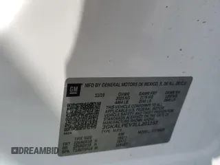 2020 GMC Terrain SLT с VIN 3GKALPEV3LL201153, выставлен на аукционе Copart как лот 54741445 с пробегом 64 346 миль миль и Списание • Salvage title. История ставок и продаж доступна на DreamBid. Изображение 13.