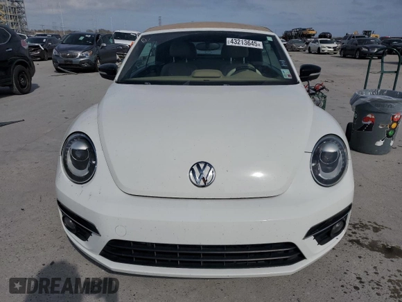 2014 Volkswagen Beetle with VIN 3VW7S7AT5EM815435, listed as a Copart auction lot 43213645 with 109,082 mi miles and Salvage Title. Bid and sale history available at DreamBid. Image 5.