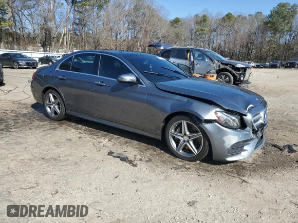 2017 Mercedes-Benz E 300 Luxury with VIN WDDZF4KBXHA202058, listed as a Copart auction lot 88062475 with 166,143 mi miles and Salvage Title. Bid and sale history available at DreamBid. Image 4.