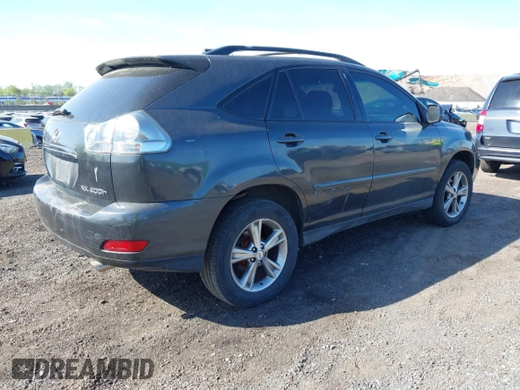 2006 Lexus RX 400h with VIN JTJHW31UX62000621, listed as a IAAI auction lot 42153940 with 196,848 mi miles and . Bid and sale history available at DreamBid. Image 4.
