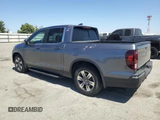 2019 Honda Ridgeline RTL-T with VIN 5FPYK2F68KB003907, listed as a Copart auction lot 61276325 with 59,612 mi miles and Salvage title. Bid and sale history available at DreamBid. Image 2.
