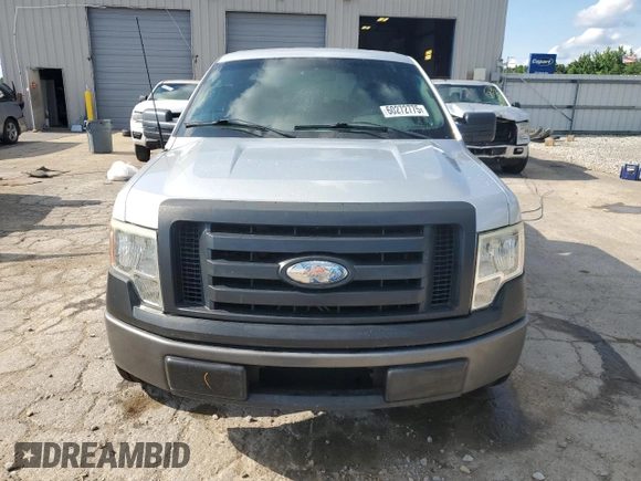 2009 Ford F-150 XL with VIN 1FTRW12WX9FB19889, listed as a Copart auction lot 60272775 with 155,783 mi miles and Salvage title. Bid and sale history available at DreamBid. Image 5.