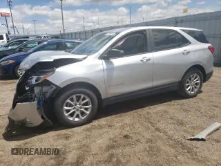 2020 Chevrolet Equinox LS with VIN 3GNAXFEV7LS726479, listed as a Copart auction lot 57984975 with 89,438 mi miles and Salvage title. Bid and sale history available at DreamBid. Image 1.