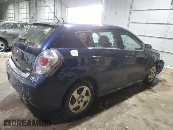 2009 Pontiac Vibe 1SA z VIN 5Y2SP67829Z451281, wystawiony jako Copart lot #45179615 z przebiegiem 200 037 mil mil oraz Szkoda całkowita • Salvage title. Historia ofert i sprzedaży dostępna na DreamBid. Obrazek 3.