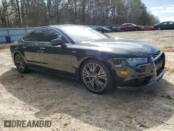2016 Audi A7 3.0 Premium Plus with VIN WAUWGAFC8GN004529, listed as a Copart auction lot 47948985 with 131,585 mi miles and Salvage Title. Bid and sale history available at carsss.com. Image 4.