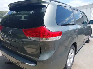 2011 Toyota Sienna LE AAS with VIN 5TDKK3DC6BS156696, listed as a IAAI auction lot 42425381 with 161,787 mi miles and . Bid and sale history available at DreamBid. Image 6.