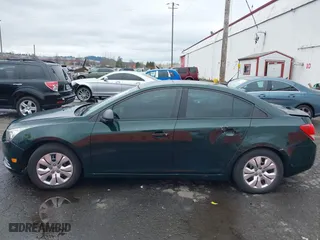 2014 Chevrolet Cruze LS with VIN 1G1PB5SH4E7214490, listed as a IAAI auction lot 41745330 with 110,698 mi miles. Bid and sale history available at carsss.com. Image 14.
