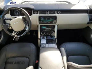 2022 Land Rover Range Rover Westminster with VIN SALGS2RU2NA459700, listed as a Copart auction lot 75722584 with 33,379 mi miles and Clean title. Bid and sale history available at DreamBid. Image 8.