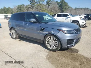 2020 Land Rover Range Rover Sport with VIN SALWR2SU1LA890253, listed as a Copart auction lot 48576995 with 86,592 mi miles and Salvage Title. Bid and sale history available at DreamBid. Image 4.