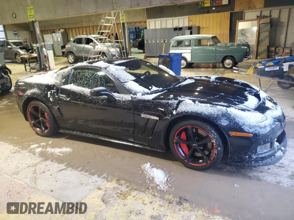 2011 Chevrolet Corvette Z16 Grand Sport 3LT with VIN 1G1YW2DW8B5101300, listed as a Copart auction lot 88465065 with 35,870 mi miles and Clean title. Bid and sale history available at DreamBid. Image 4.