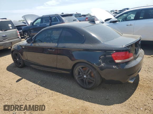 2010 BMW 1 Series 135i with VIN WBAUC7C54AVK96165, listed as a Copart auction lot 65398204 with Not Provided miles and Salvage Title. Bid and sale history available at carsss.com. Image 2.