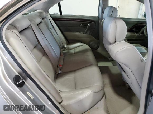 2008 Acura RL with VIN JH4KB16528C001848, listed as a Copart auction lot 42711235 with 156,055 mi miles and Salvage Title. Bid and sale history available at DreamBid. Image 10.