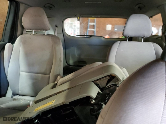 2015 Kia Sedona LX with VIN KNDMB5C11F6021555, listed as a Copart auction lot 48626165 with NaN miles and Salvage Title. Bid and sale history available at carsss.com. Image 10.