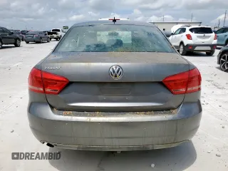 2012 Volkswagen Passat S with VIN 1VWAH7A30CC096307, listed as a Copart auction lot 63199545 with 120,348 mi miles and Salvage title. Bid and sale history available at DreamBid. Image 6.