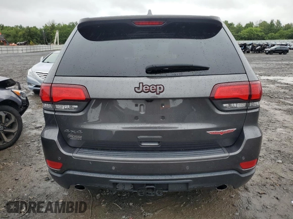 2021 Jeep Grand Cherokee Trailhawk with VIN 1C4RJFLGXMC716795, listed as a Copart auction lot 63232324 with 0 mi miles and Salvage Title. Bid and sale history available at carsss.com. Image 6.