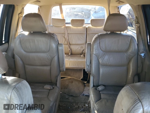 2005 Honda Odyssey EX-L with VIN 5FNRL38675B070239, listed as a Copart auction lot 49959515 with 217,089 mi miles and Salvage Title. Bid and sale history available at carsss.com. Image 10.