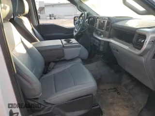 2023 Ford F-150 XL with VIN 1FTMF1C59PKE40505, listed as a Copart auction lot 87022404 with Not Provided miles and Salvage Title. Bid and sale history available at carsss.com. Image 10.