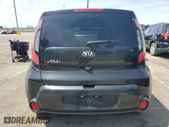 2016 Kia Soul ! with VIN KNDJX3A52G7847258, listed as a Copart auction lot 54005255 with 120,375 mi miles and Salvage Title. Bid and sale history available at carsss.com. Image 6.
