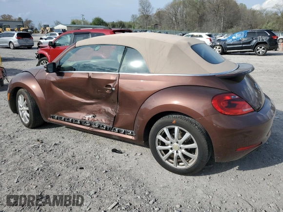 2016 Volkswagen Beetle S with VIN 3VW517AT4GM823250, listed as a Copart auction lot 51788835 with 82,240 mi miles and Salvage Title. Bid and sale history available at DreamBid. Image 2.